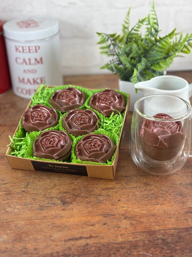 Rose Hot Chocolate Bomb